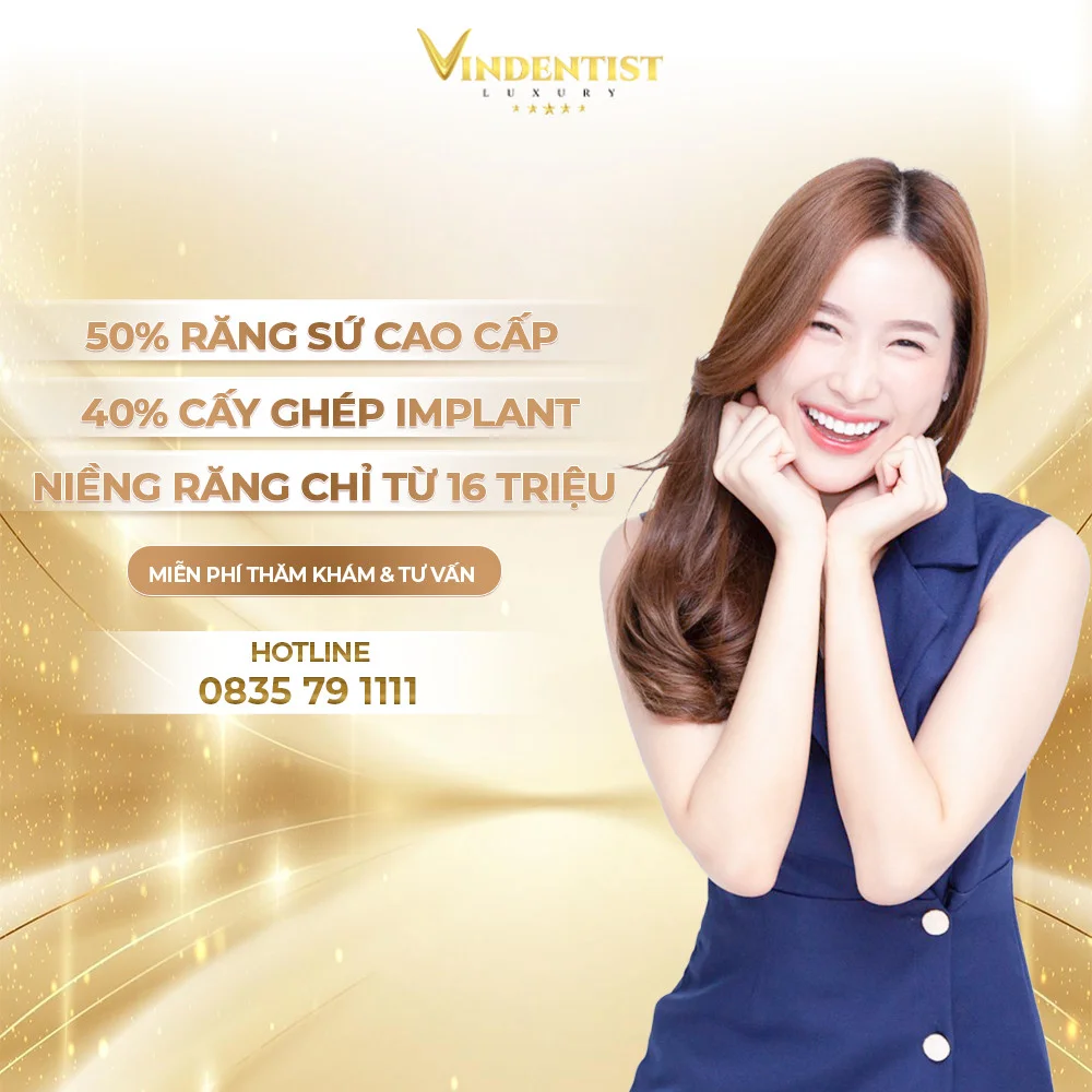 Chương trình khuyến mãi tại Nha khoa VIN Dentist Đà Nẵng