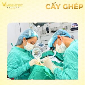 Gắn răng sứ cố định lên trụ implant