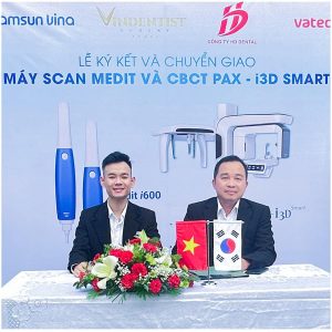 Lế ký kết chuyển giao máy Scan Medit
