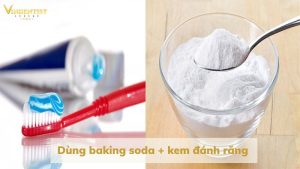 Dùng baking soda