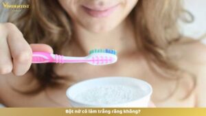 Bột nở có làm trắng răng không?