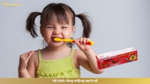Cách hạn chế vàng răng cho bé 2 tuổi