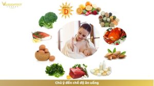 Chú ý đến chế độ ăn uống