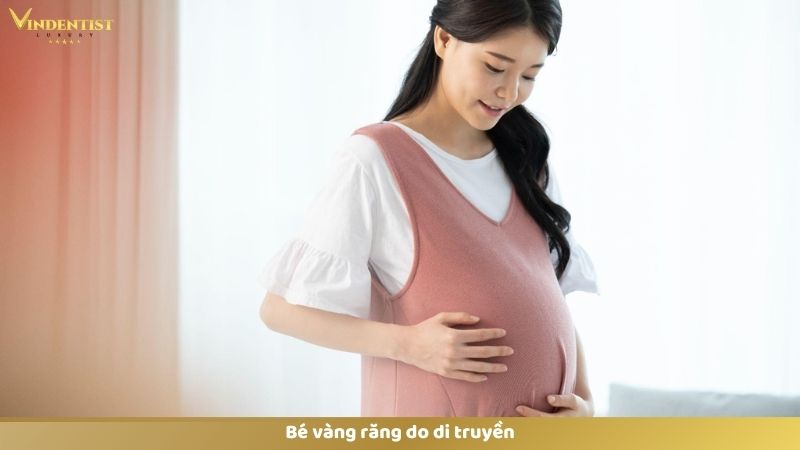 Bật Mí Cách Làm Trắng Răng Cho Bé 1 Tuổi An Toàn, Hiệu Quả 9 Do di truyền