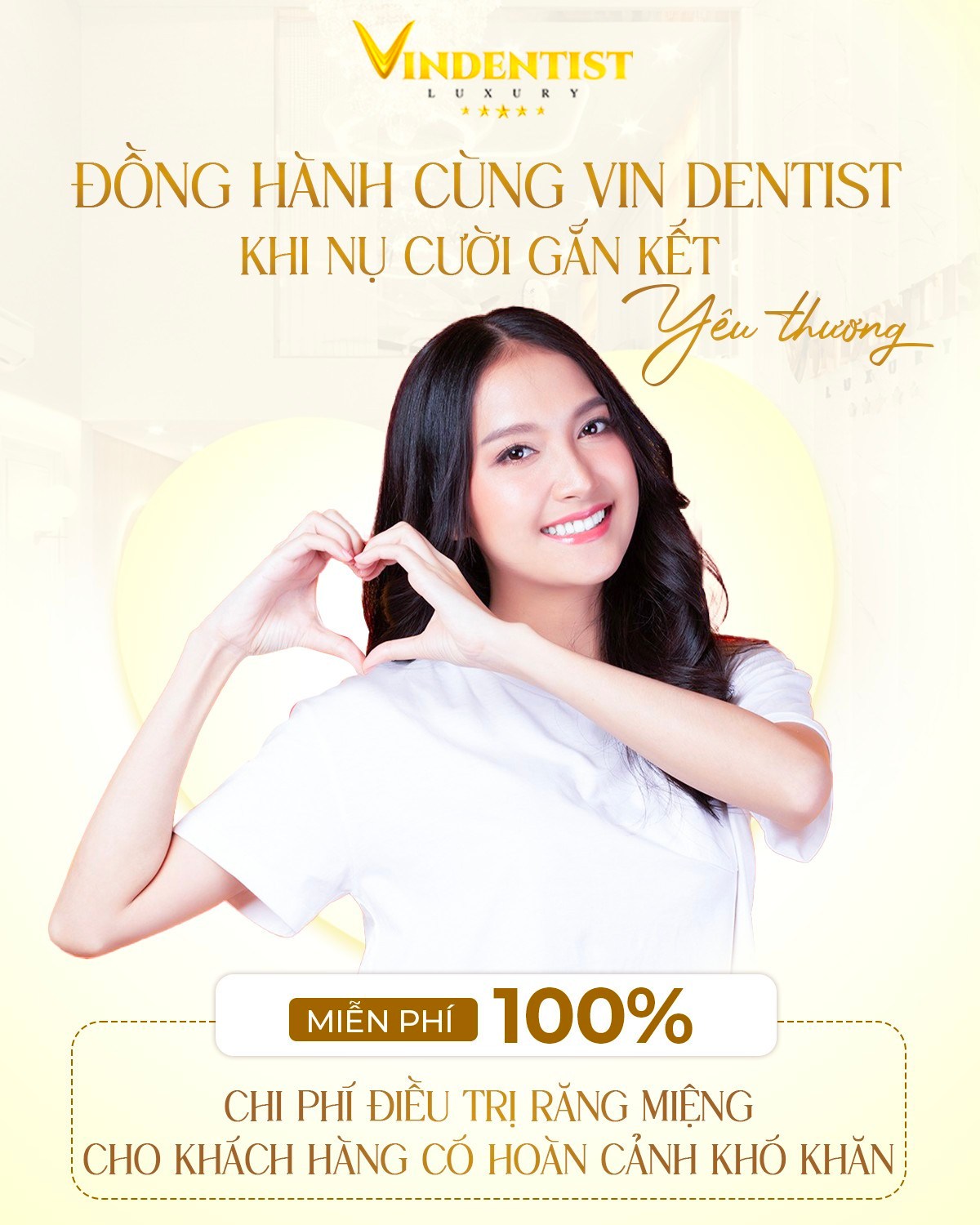 Miễn phí 100% chi phí điều trị răng miệng cho hoàn cảnh khó khăn