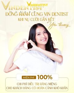 Nha khoa VIN Dentist trồng răng implant trả góp 0%